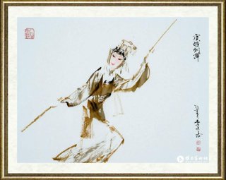 李文培_虞姬舞剑