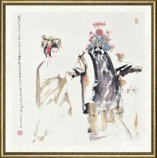 李文培_项羽与虞姬