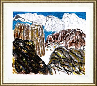 林祥雄_雪染群峰迎冬来