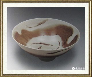 熊晖_游鱼（釉里红高足碗）