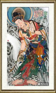 郭文光_观音菩萨（瓷画）