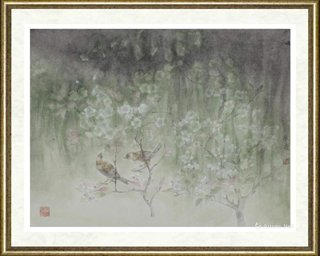 张薇_枝头小鸟