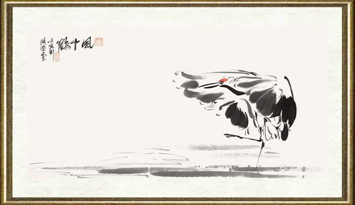 鲁晓波_《风中鹤》