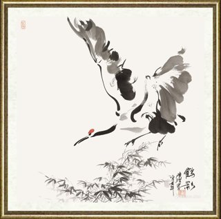 鲁晓波_《鹤影》