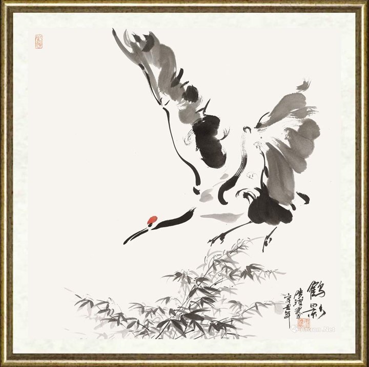 鲁晓波_《鹤影》
