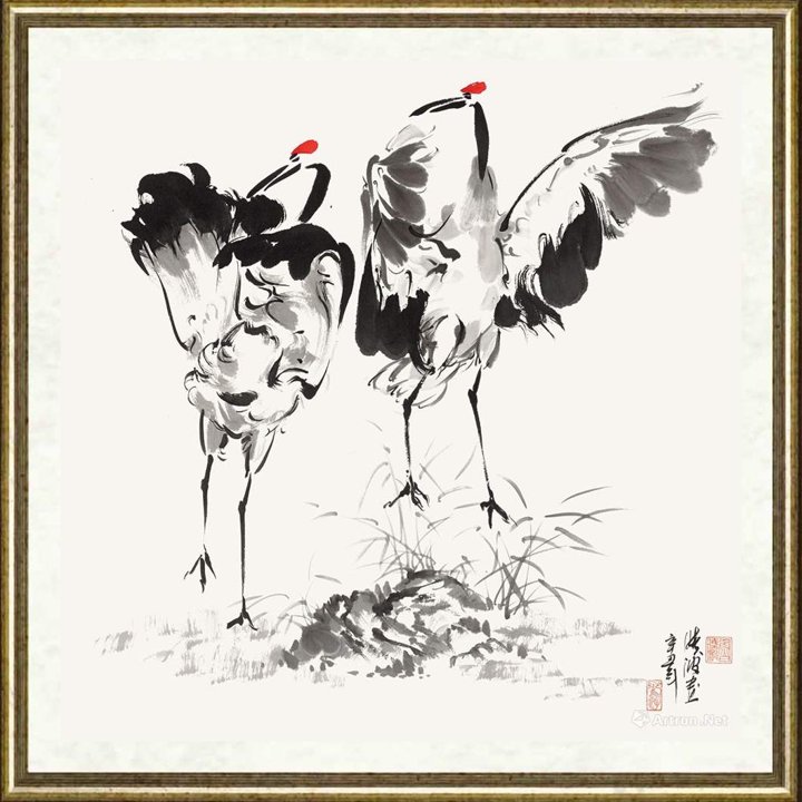 鲁晓波_《鹤舞二》