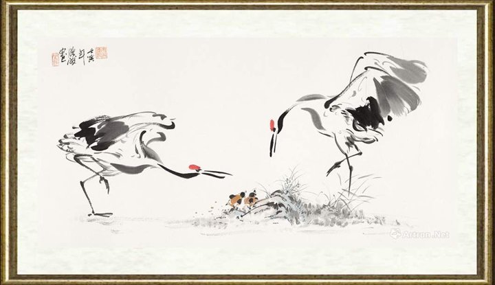 鲁晓波_《鹤趣》