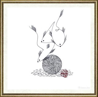 刘以林_钢笔画020