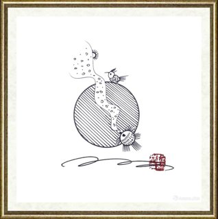 刘以林_钢笔画023