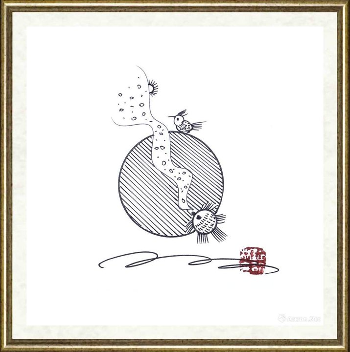 刘以林_钢笔画023