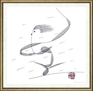 刘以林_钢笔画025