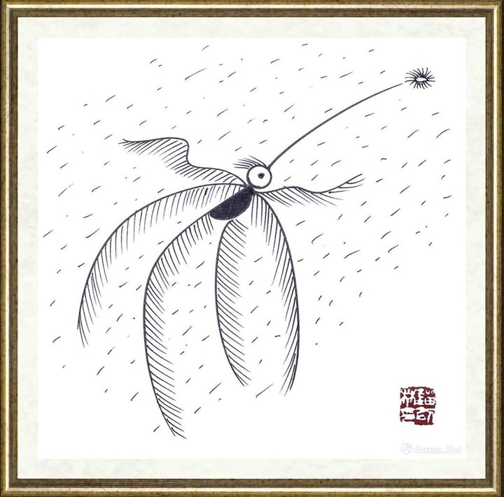 刘以林_钢笔画026