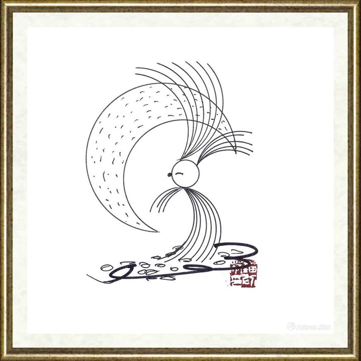 刘以林_钢笔画028