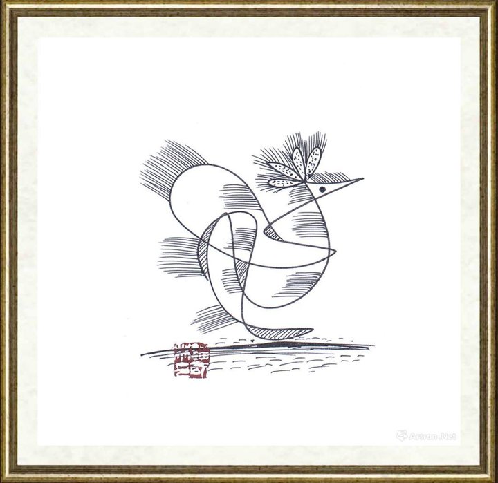 刘以林_钢笔画030