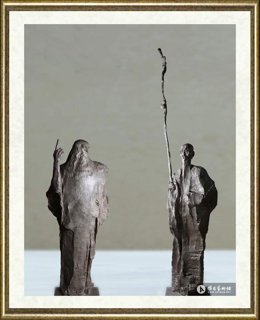 吴为山_超越时空的对话——意大利艺术大师达芬奇与中国画家齐白石