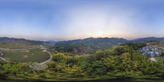 乡村_大河边村航拍_14