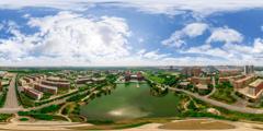 南京中医药大学翰林学院_校园鸟瞰图_1