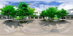 南京师范大学泰州学院_教学楼门口_1