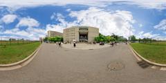 泰州学院_食堂门口_1