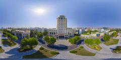 淮海工学院_航拍主教学楼_1