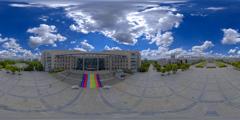 淮阴工学院_航拍图书馆_