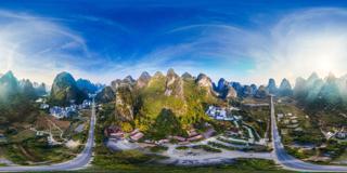 97桂林山水_景区上空