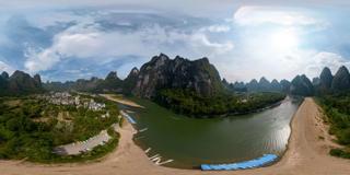 阳朔九马画山附近_全景