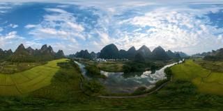 遇龙河骥马码头_全景