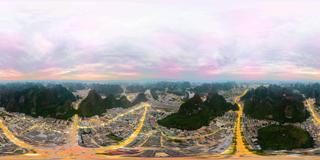阳朔城市夜景_全景