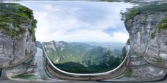 128天门山_玻璃栈道